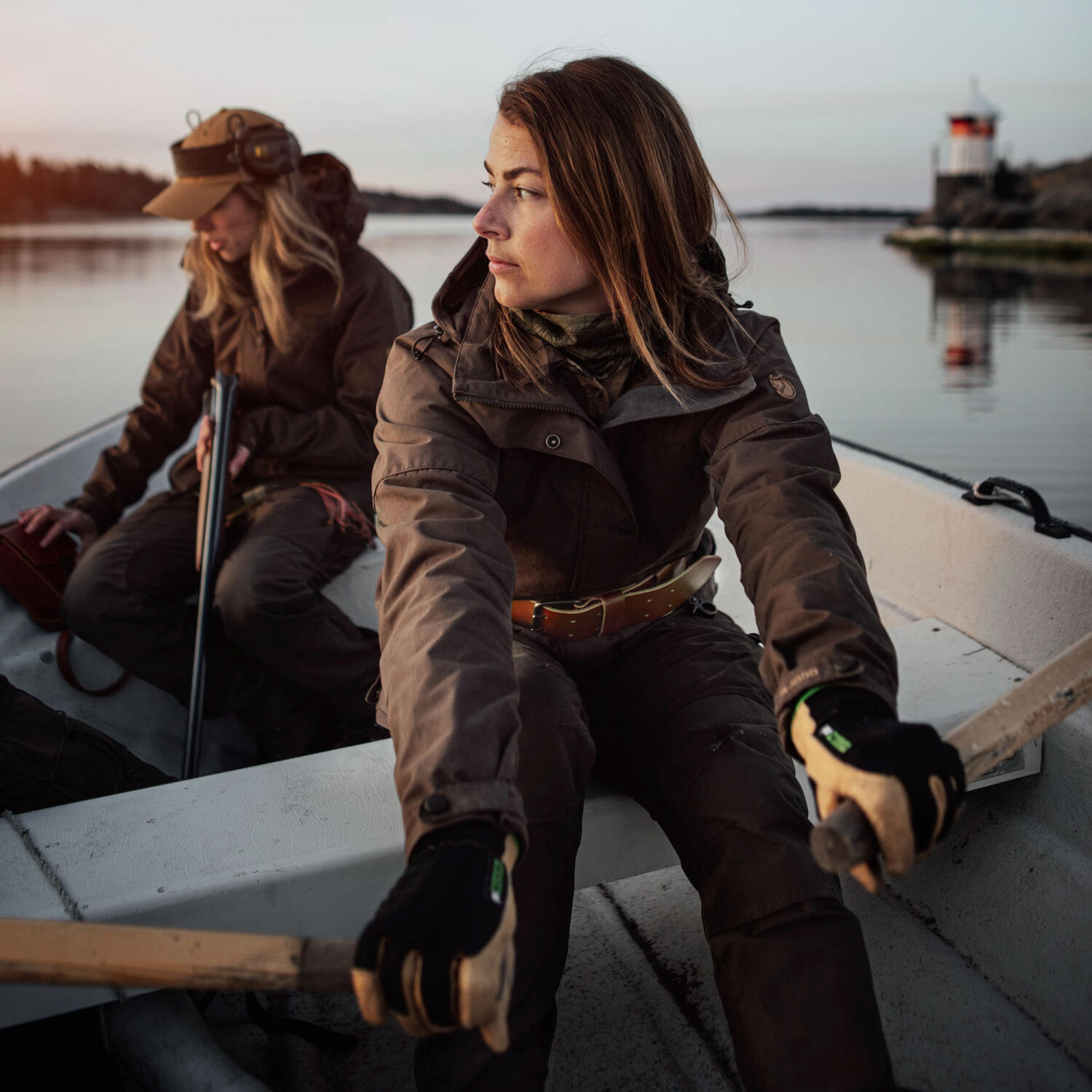 Fjällräven Lappland Forest Hybrid Jacket W Damen (Dark Olive) Größe XL 3/5