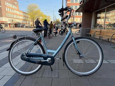 Raleigh trent damescitybike 51 cm, blauw