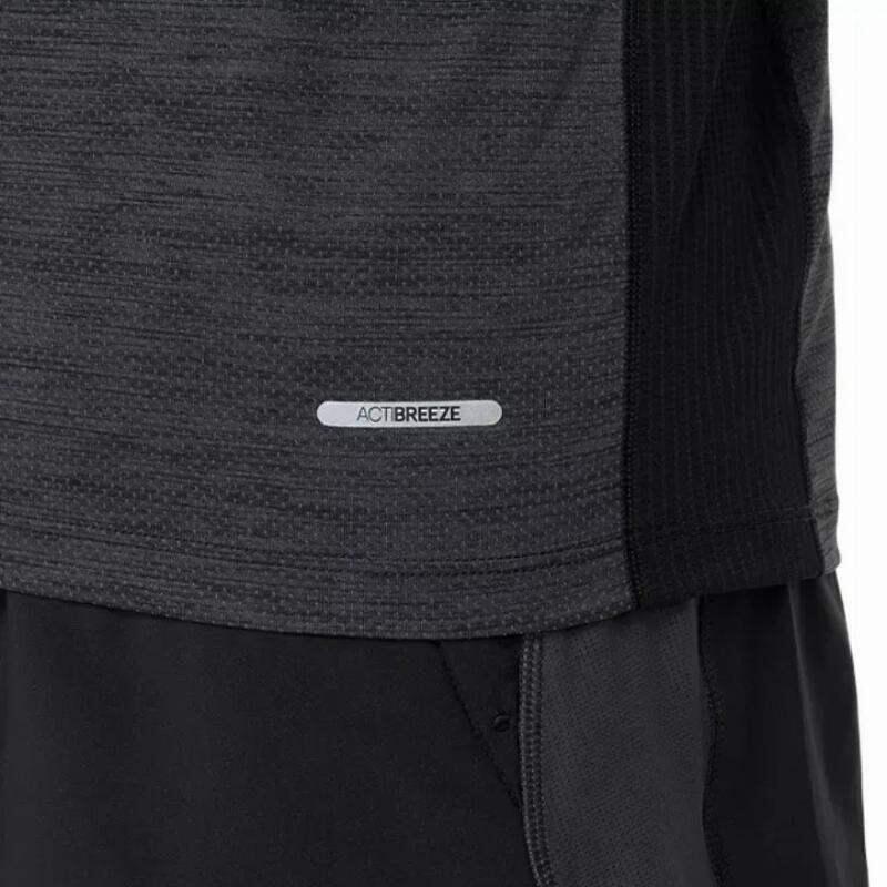 Camiseta preta Asics Road Road SS 2/5