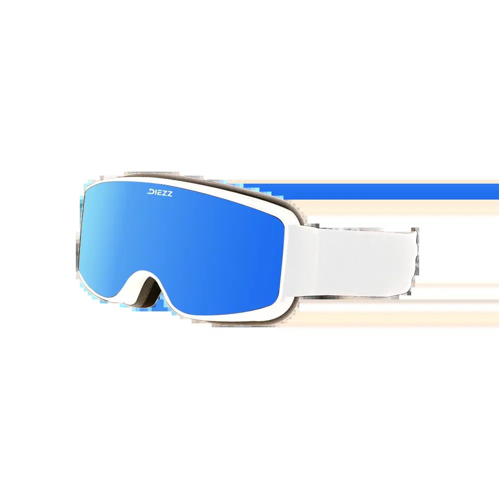 Ski mask ALLOS 6-10 years White Blue.