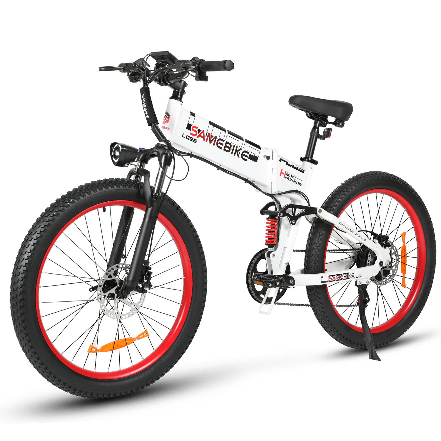 SAMEBIKE LO26-Plus E-Bike mit 48V 15Ah Akku 2/7