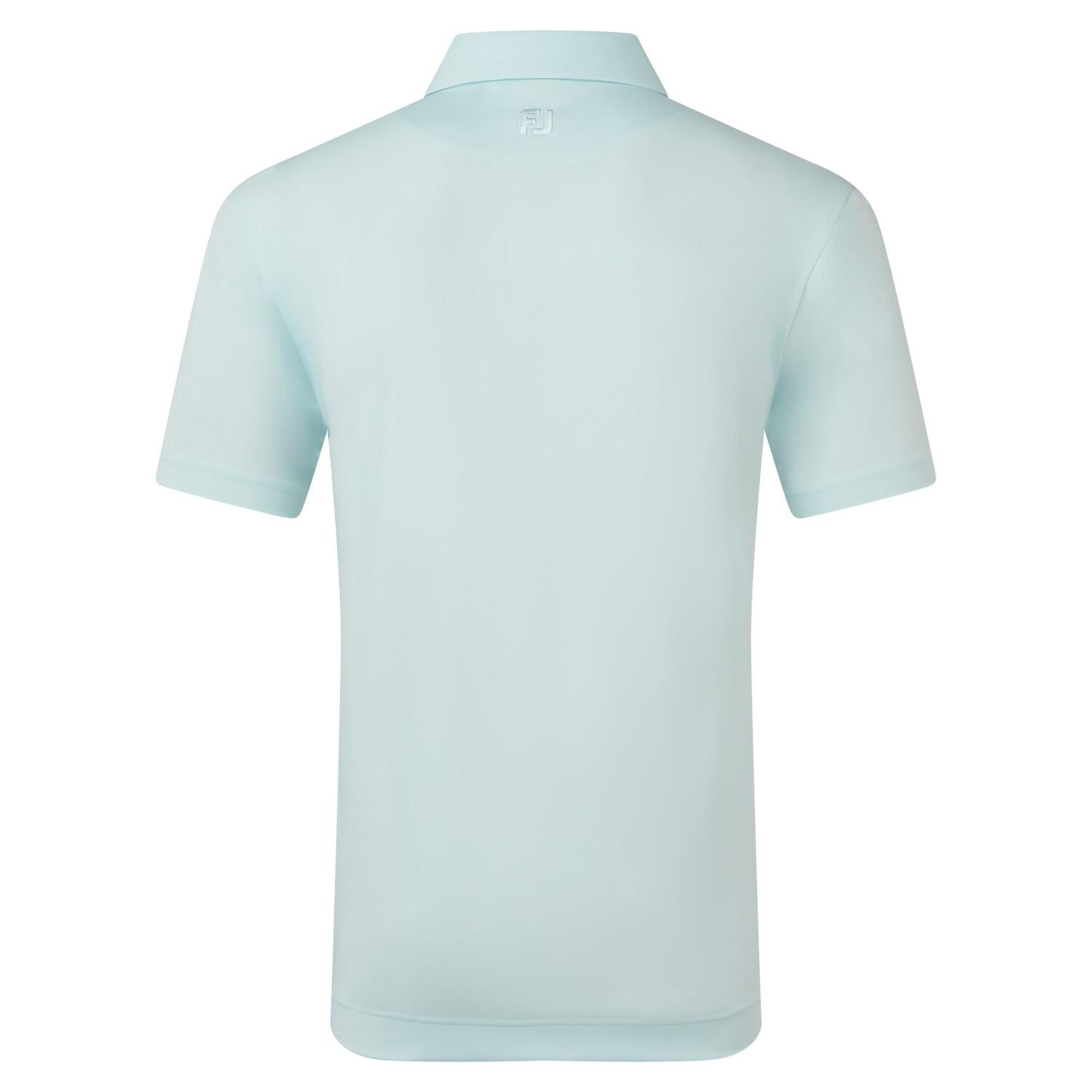 Polo Golf Footjoy Lisle Solid Hombre Azul 5/5