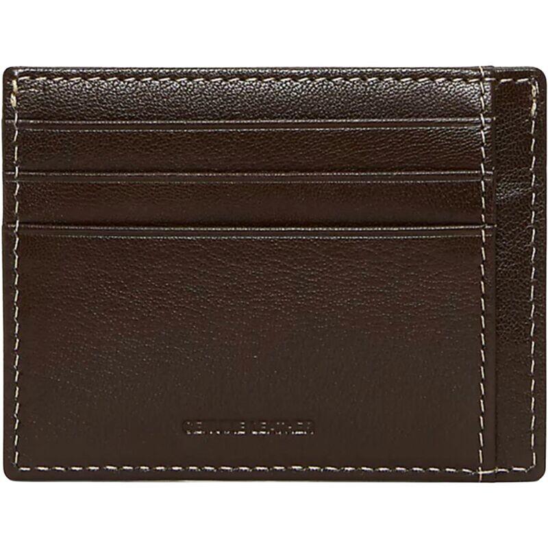Tarjetero Marrón Timberland Milled Leather Card Holder Brown Clásica 2/4
