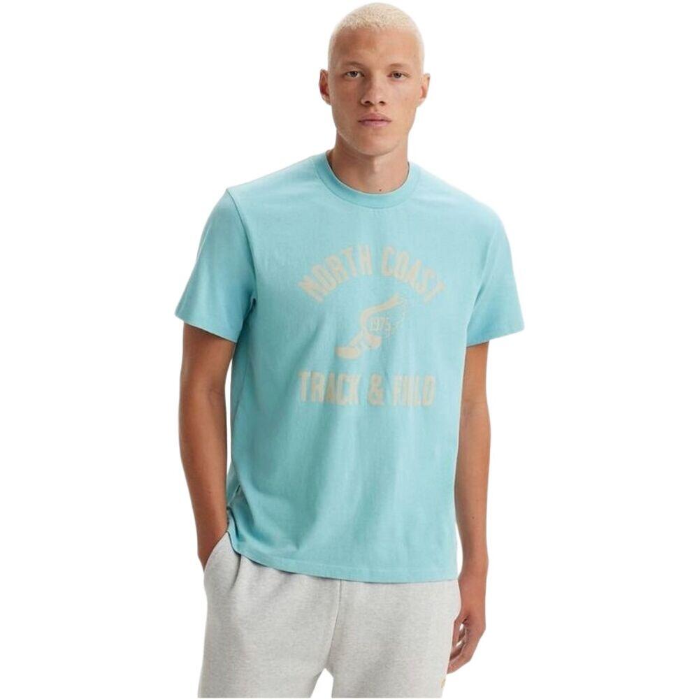 Camiseta Azul Levis Gold Tab 1/4