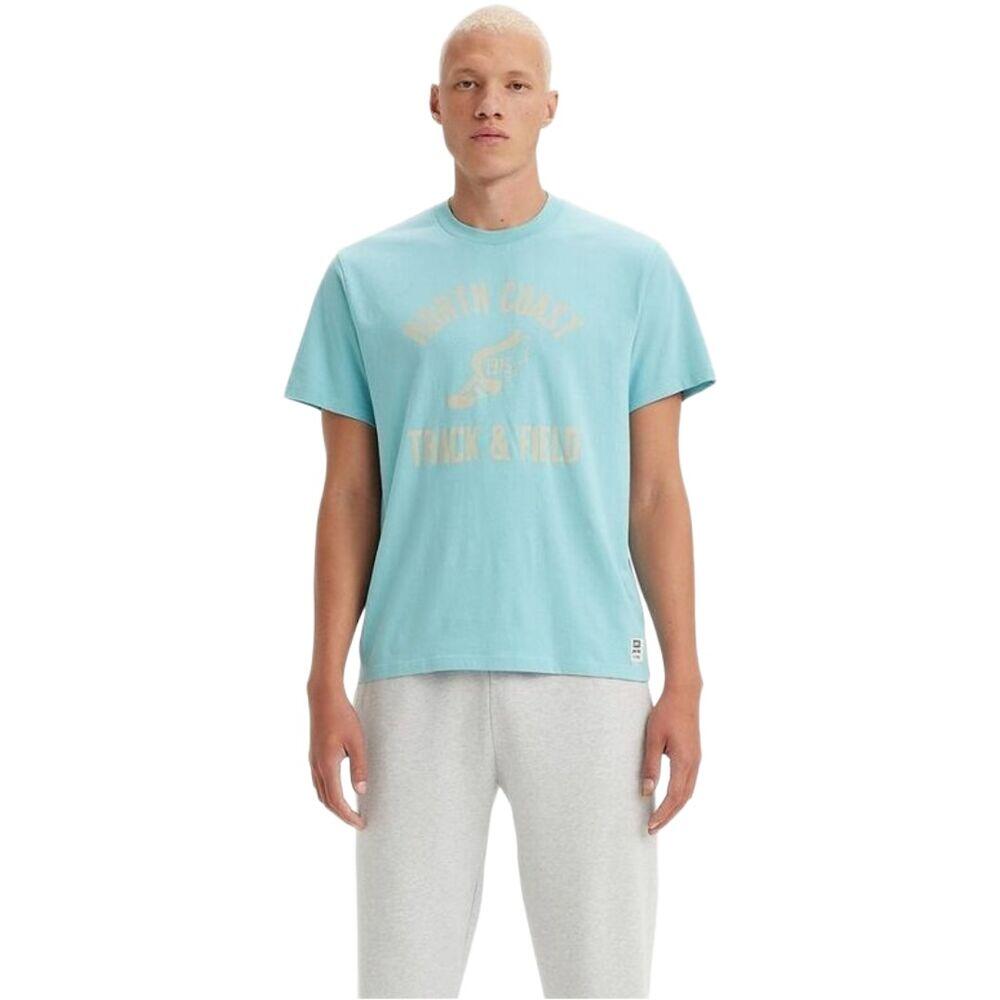 Camiseta Azul Levis Gold Tab 3/4
