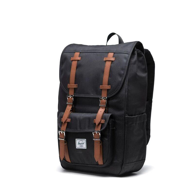 Mochila Negra Herschel Little America 2/5