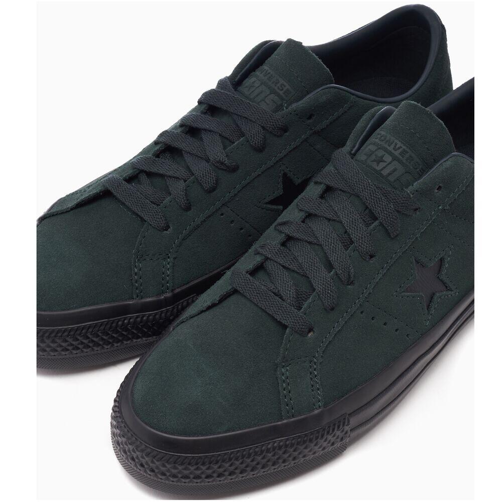 Zapatillas Verdes Converse One Star Pro OX Secret 3/4