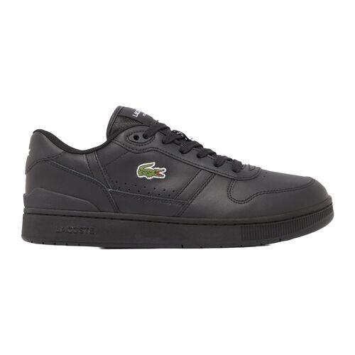 Zapatillas Negras Lacoste T-Clip Set Hombre Modernas y Elegantes 5/5
