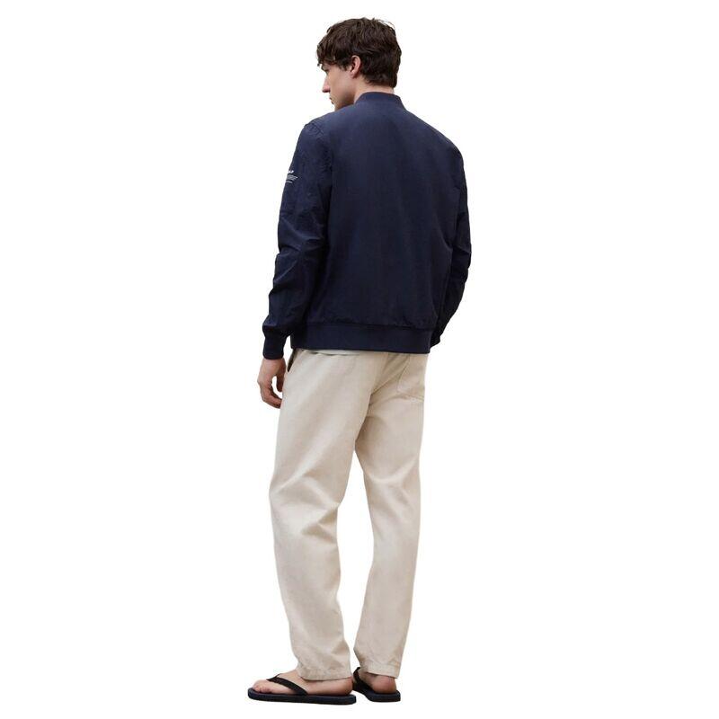 Chaqueta Azul Ecoalf Wale Jacket Man Deep Navy de Fit Regular Repelente al Agua 3/5