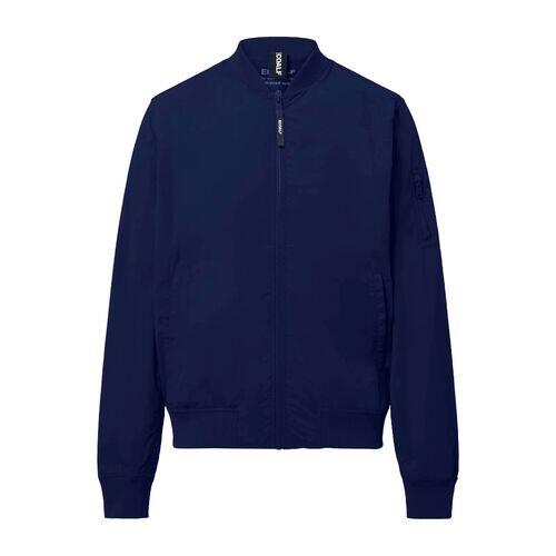 Chaqueta Azul Ecoalf Wale Jacket Man Deep Navy de Fit Regular Repelente al Agua 5/5