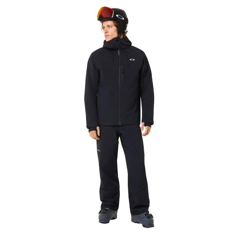 Chaqueta Negra Oackley Canopy Insulated Jacket Black Cómoda y Repelente al Agua 3/7