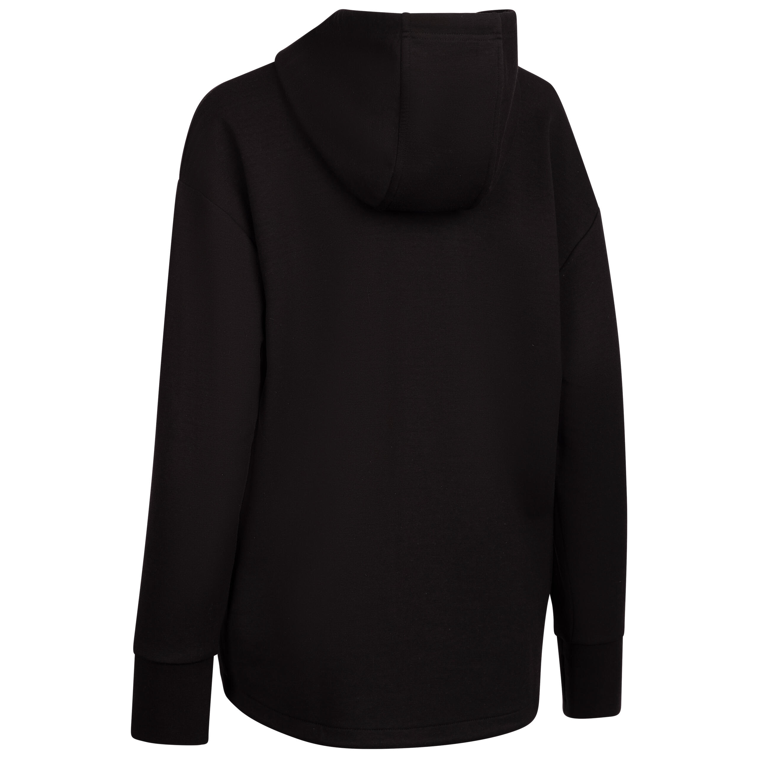 Dlx Hilde - Damen Kapuzenoberteil Schwarz, XL 2/5