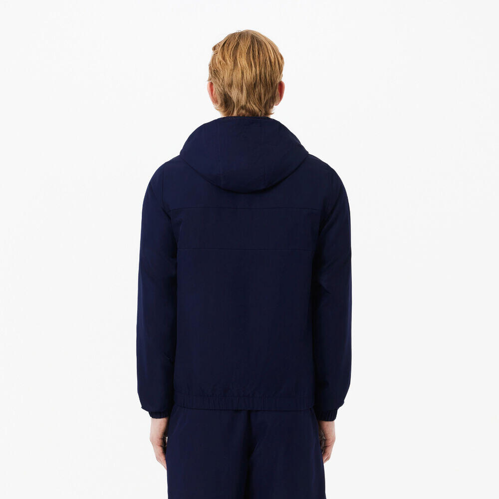 Chaqueta Azul Marino Lacoste Deportiva de Entrenamiento 3/4