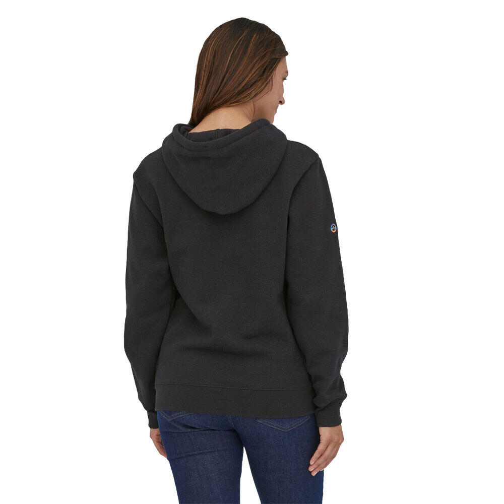 Sudadera Azul Marino Patagonia Roy Icon Uprisal New Navy Suave y Cálida 3/4