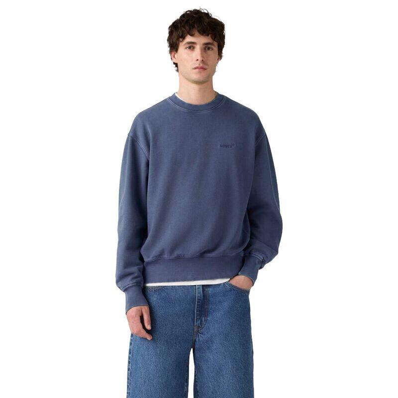 Sudadera Azul Levis Authentic Sargasso Sea Garment Dye Suave y Versátil 2/4
