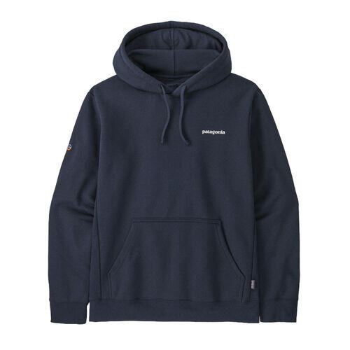 Sudadera Azul Marino Patagonia Roy Icon Uprisal New Navy Suave y Cálida 4/4