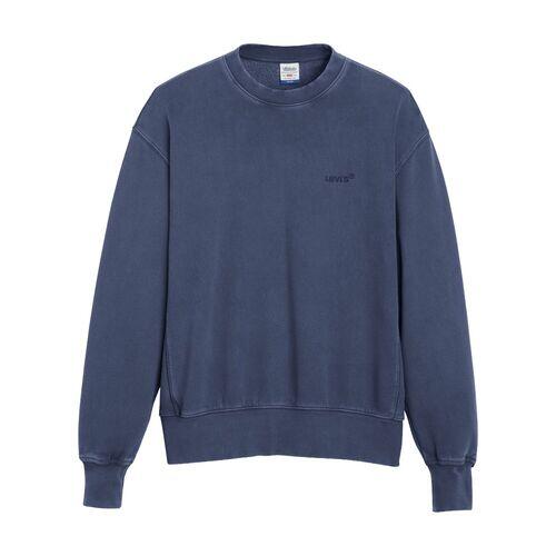 Sudadera Azul Levis Authentic Sargasso Sea Garment Dye Suave y Versátil 4/4