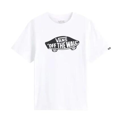 Camiseta Blanca Vans Style 76 White Kids con Gráfico en el Pecho