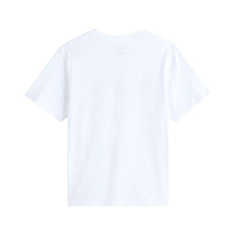 Camiseta Blanca Vans Style 76 White Kids con Gráfico en el Pecho 2/5