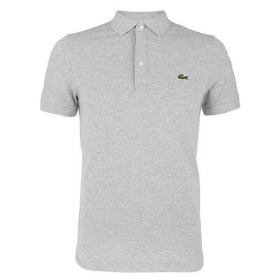 Heren polo shirt grijs
