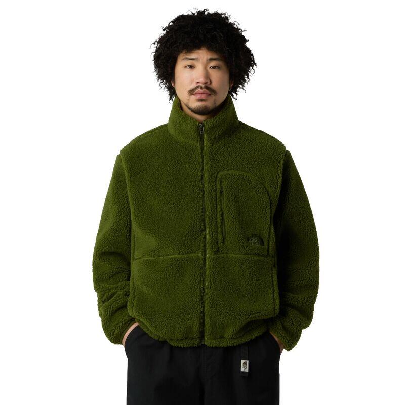 Chaqueta Polar Verde The North Face Extreme Pile Woodland Green Suave y Cálido 3/5