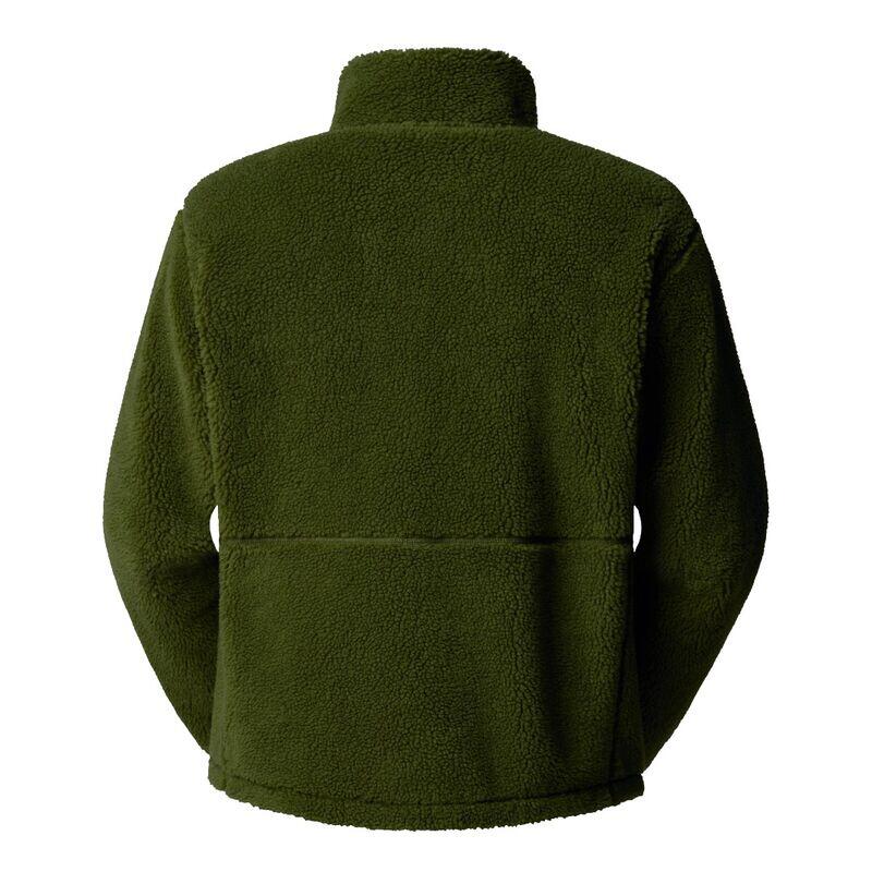 Chaqueta Polar Verde The North Face Extreme Pile Woodland Green Suave y Cálido 2/5