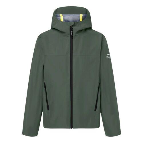 Chaqueta Verde Ecoalf Darwin Shadow Green de Corte Regular con Cremallera 5/5