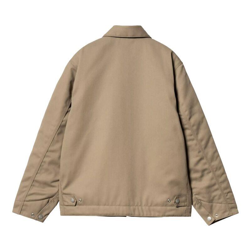 Chaqueta Beige Carhartt Module Script Jacket Leather Cálida y Duradera 2/5