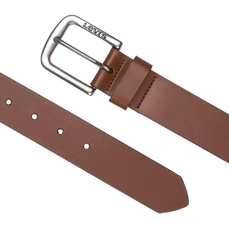 Cinturón Marrón Levis Seine Medium Brown Clásico y Versátil 2/4