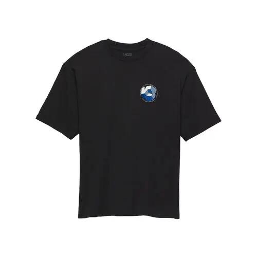 Camiseta Negra Vans Cyrcle V SS Black 4/4