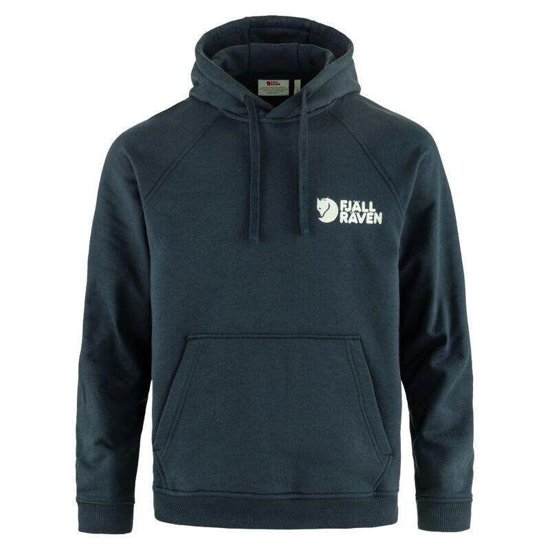 Sudadera Azul Fjallraven Classic Hoodie Dark Navy de Estilo Informal 1/4