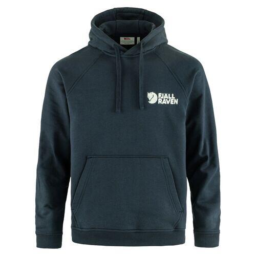 Sudadera Azul Fjallraven Classic Hoodie Dark Navy de Estilo Informal 3/4