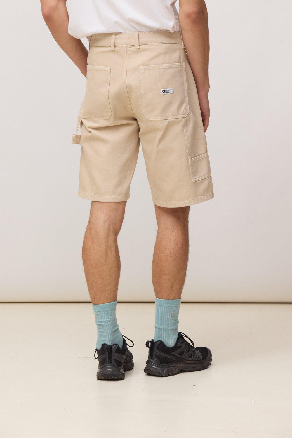 Pantalón Corto Frank Beige de Algodón 2/5