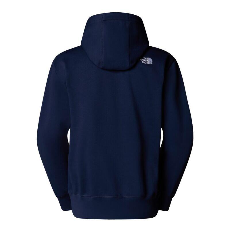 Sudadera Azul The North Face con Capucha Essential Summit Navy Cálida y Suave 2/5