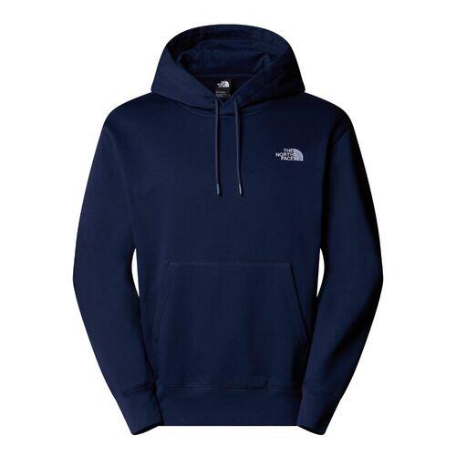 Sudadera Azul The North Face con Capucha Essential Summit Navy Cálida y Suave 5/5