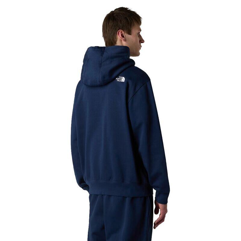 Sudadera Azul The North Face con Capucha Essential Summit Navy Cálida y Suave 4/5