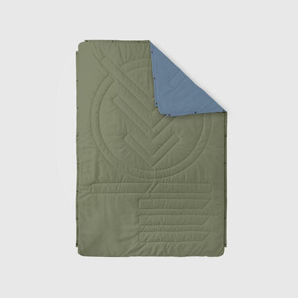 Ripstop outdoor-decke Olive / Mountain spring