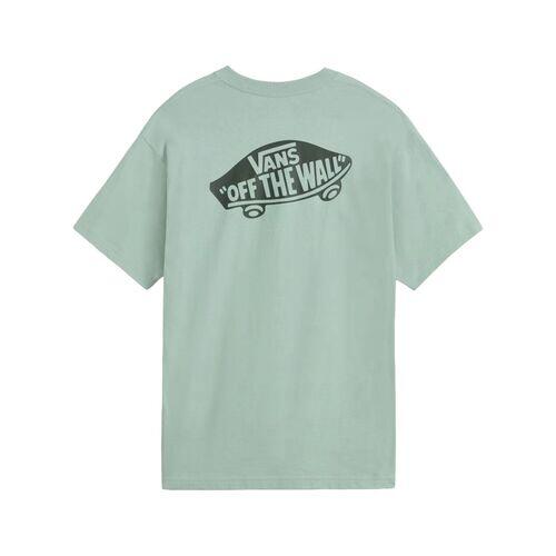 Camiseta Verde Vans Style 76 Gray Olive de Corte Holgado 5/5