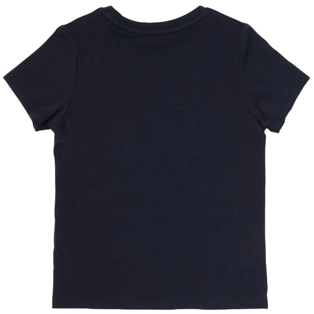 Camiseta Azul Helly Hansen Logo T-shirt Niño Navy Estilo Casual 2/5