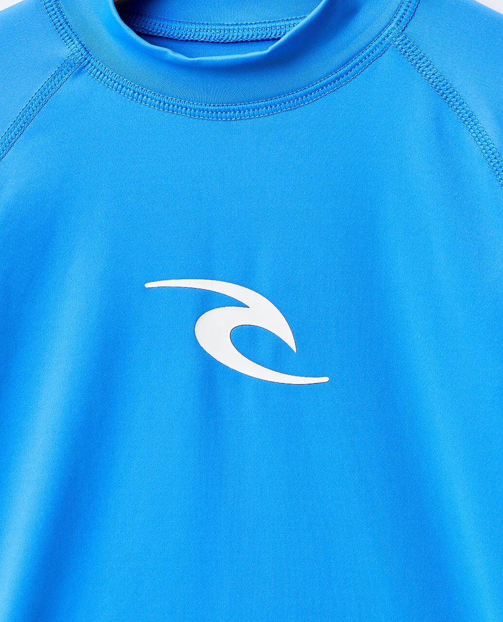 T-shirt anti-UV Garçon Waves manches longues - Blue Gum 2/4