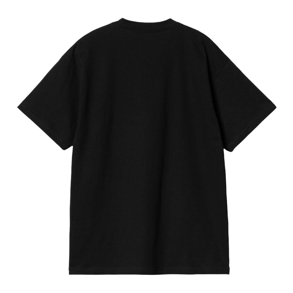 Camiseta Negra Carhartt Jacob Rochester T-Shirt Black 2/4