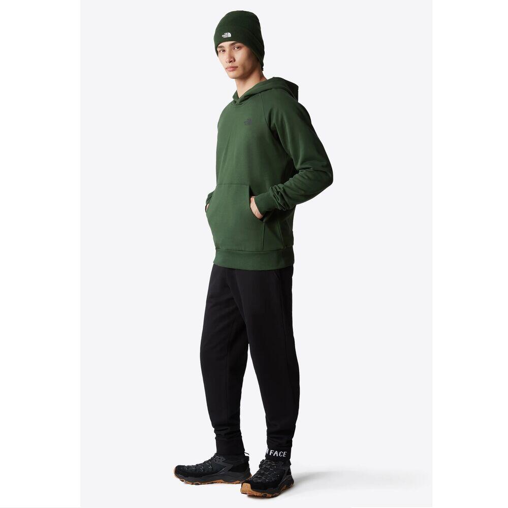 Sudadera Verde con capucha The North Face Reglan Redbox Pine Needle 3/4