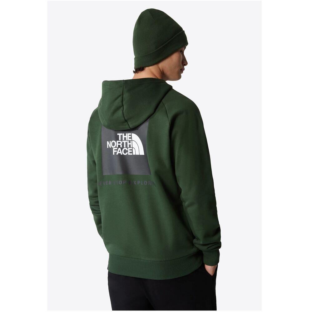 Sudadera Verde con capucha The North Face Reglan Redbox Pine Needle 2/4
