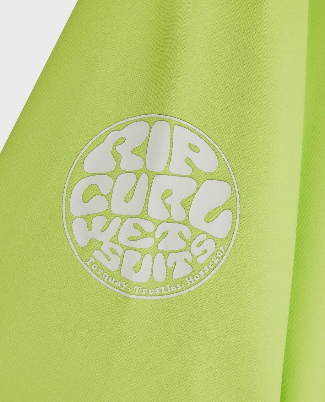 T-shirt anti-UV Garçon Waves manches courtes - Lime 5/5