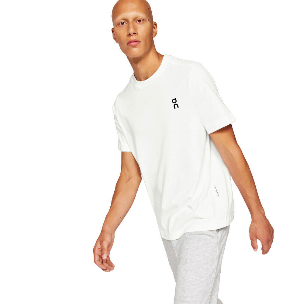Camiseta Blanca On Running Club T White de Corte Holgado 3/5