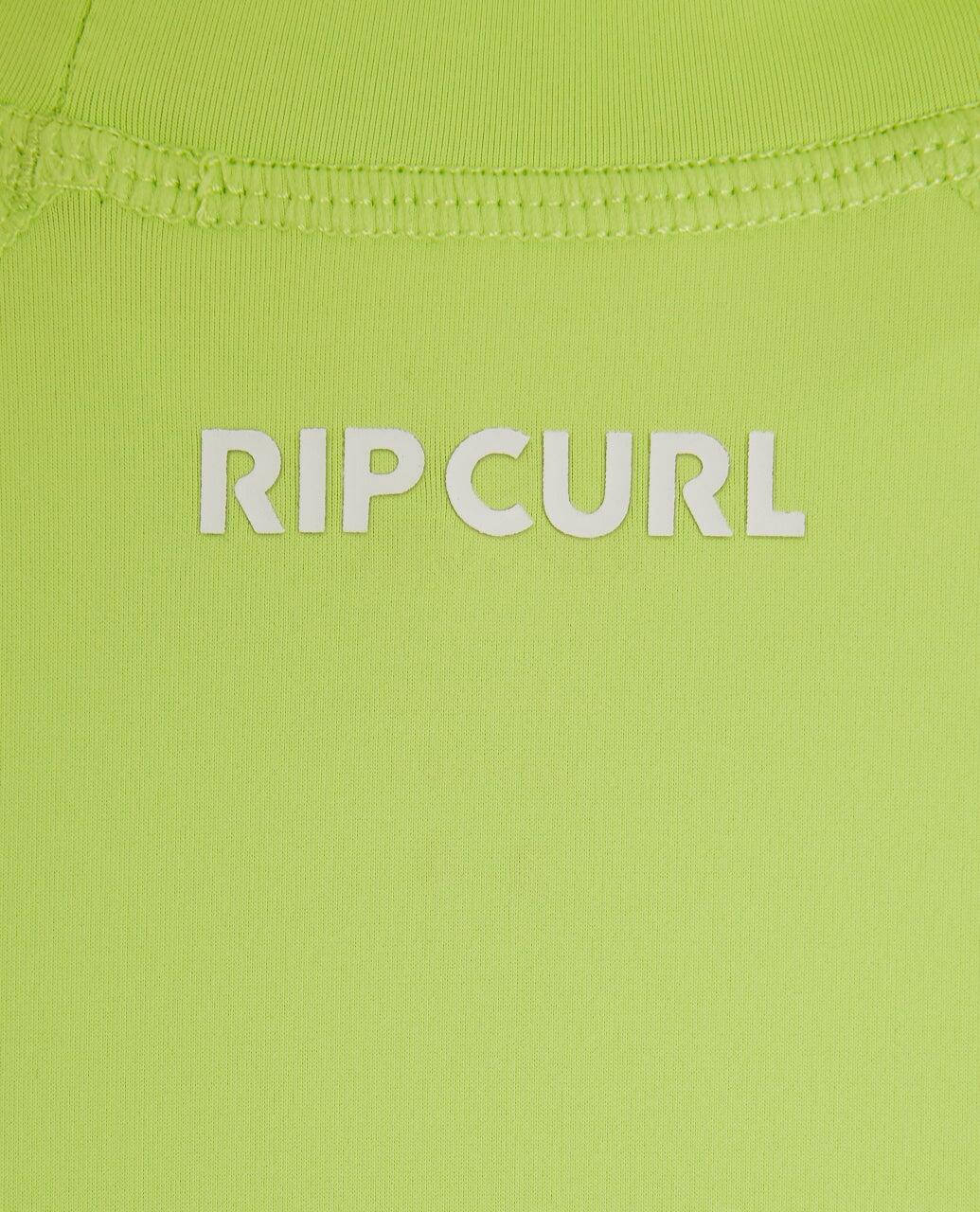 T-shirt anti-UV Garçon Waves manches courtes - Lime 4/5
