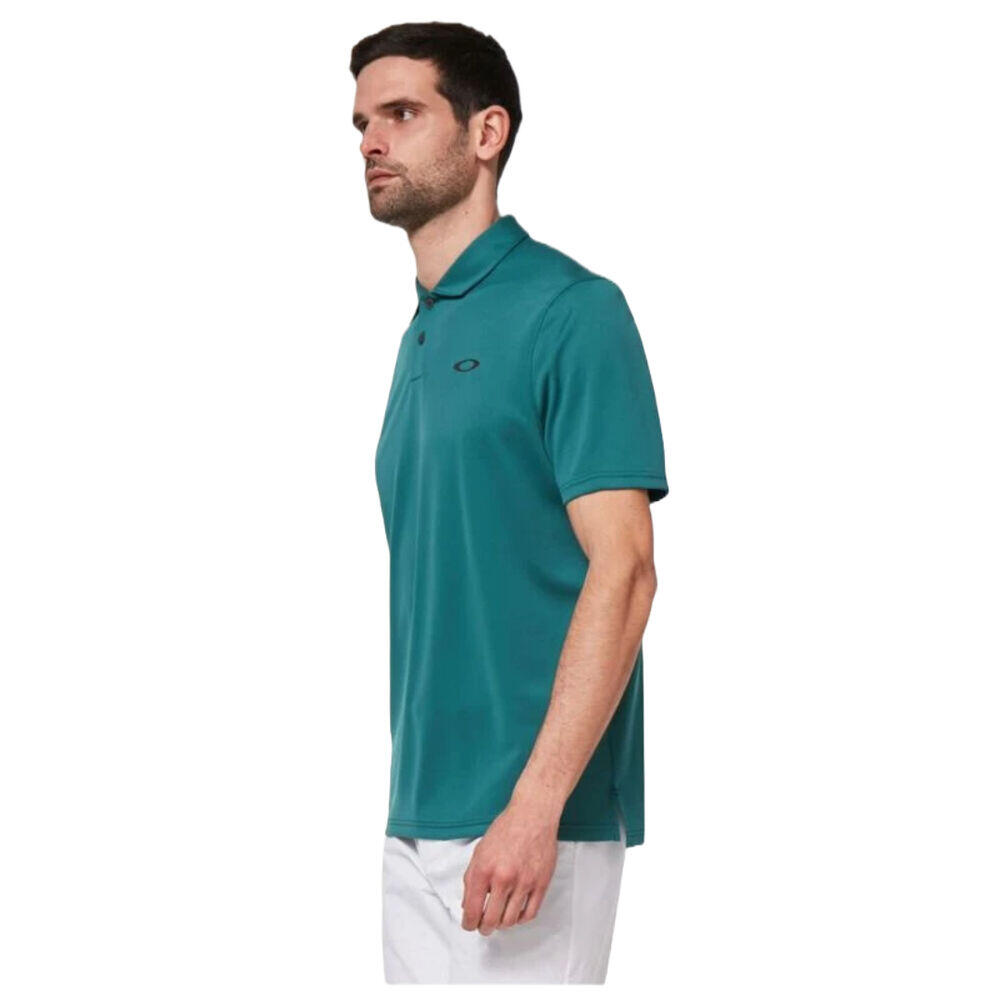 Polo Azul Oakley Icon Tn Protect Rc Polo I Pacífic Cómodo y Absorbente 3/5