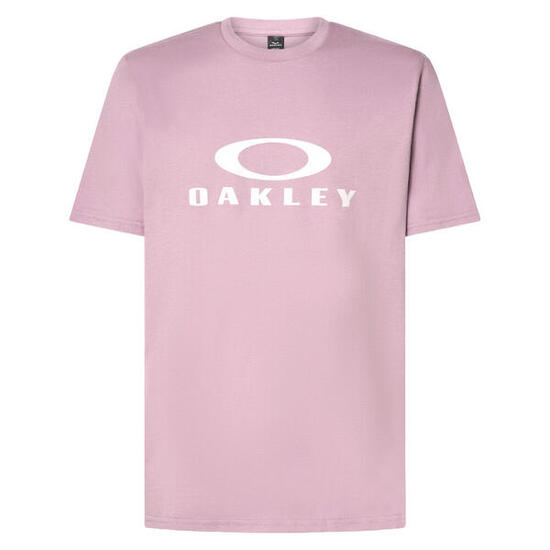 Camiseta Rosa Oakley O Bark 2.0 Toadstool de Corte Estándar y Estilo Atemporal