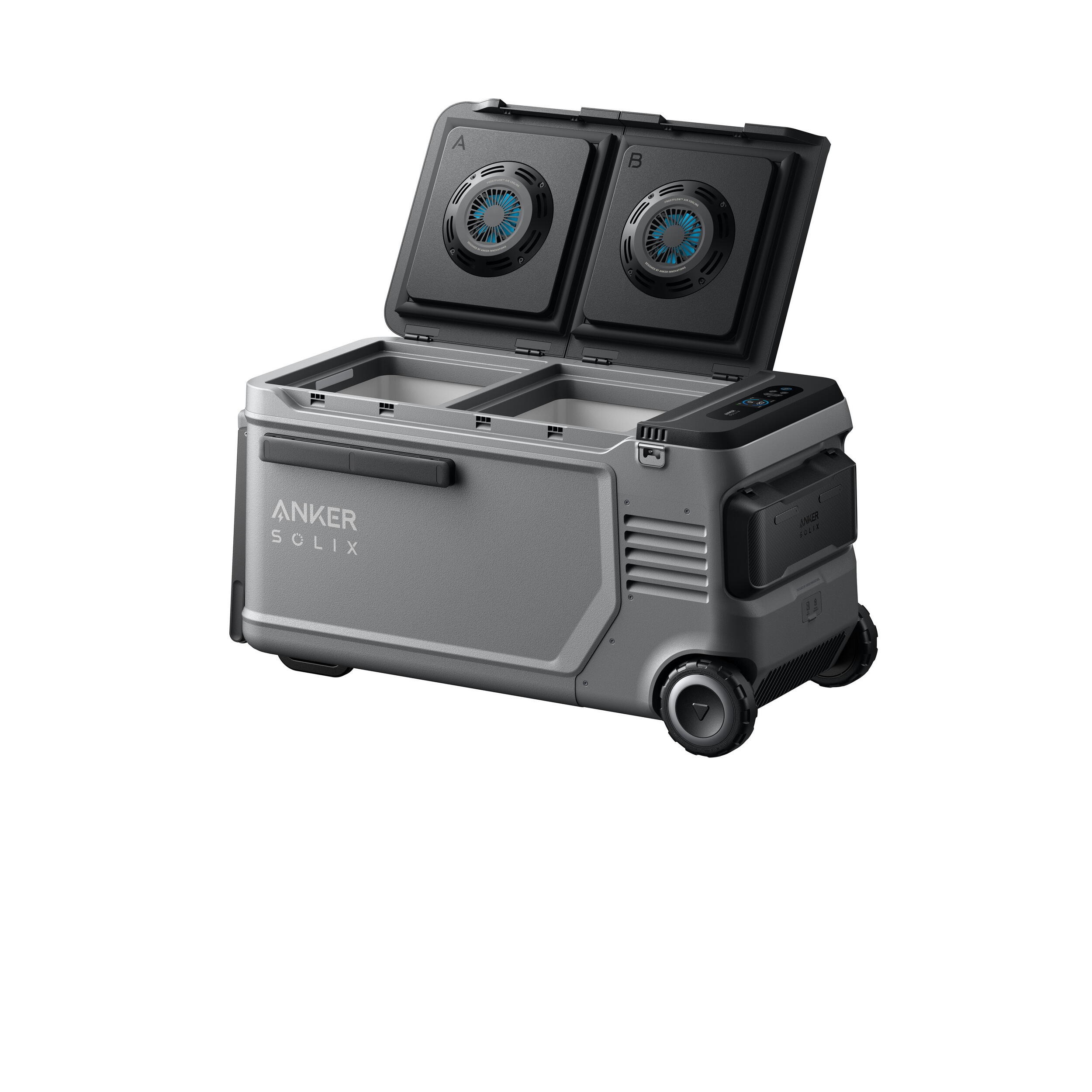 Kit draagbare koelbox 58 L Anker Solix EverFrost 2 + Bifaciaal zonnepaneel 100 W 3/9