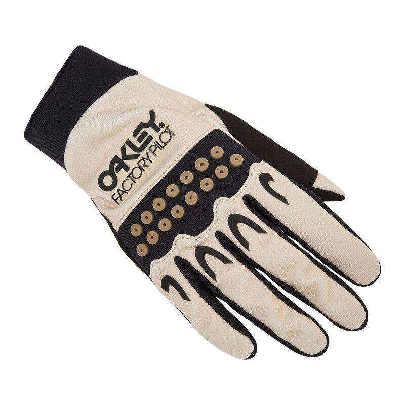 Guantes Beige Oakley Switchback Mtb Glove 2.0 Mist con Protección de Neopreno 2/4